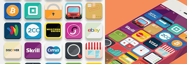 33 Iconos para el diseño de Tiendas Virtuales